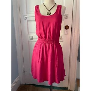 2/$30 SALE Aritzia Talula Pink Fit and Flare Dress